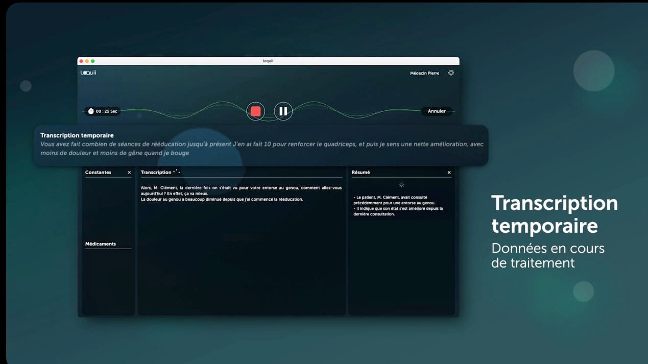 Extrait du live des fonctionnalités Ségur de MédiStory 4