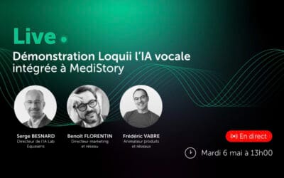 Loquii, l’IA vocale intégrée dans votre logiciel MédiStory