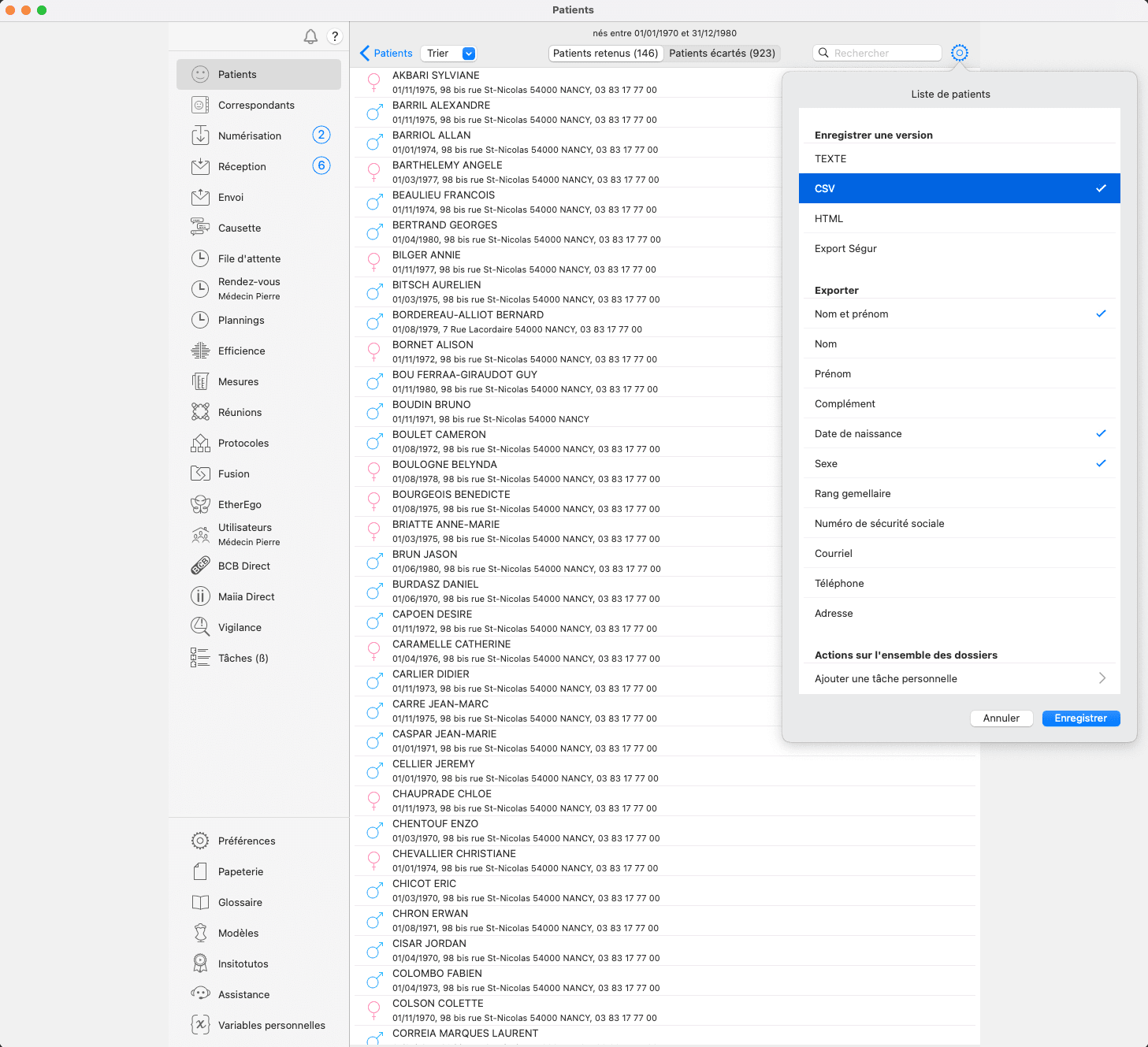Formulaire de création de compte EtherEgo - Etape 2 : Profession