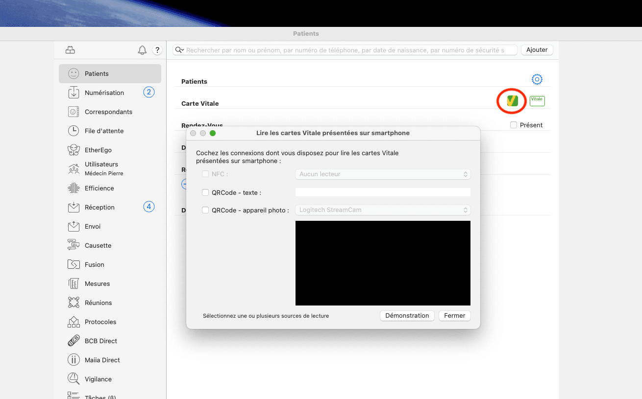 Formulaire de création de compte EtherEgo - Etape 1 : Civilité