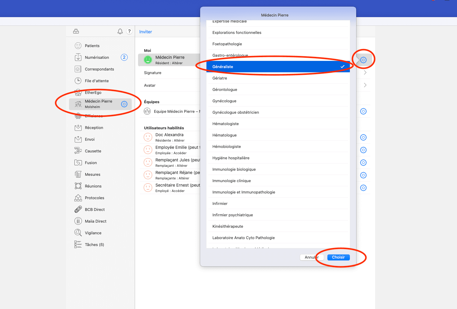Capture d’écran 2025-12-30 à 16.46.36 Capture d'écran du logiciel VigiPaiement, montrant une facturation avec AMC.